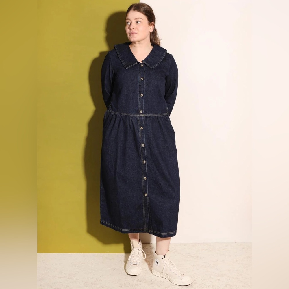 LF MARKEY Albie dress  in Indigo blue size 2